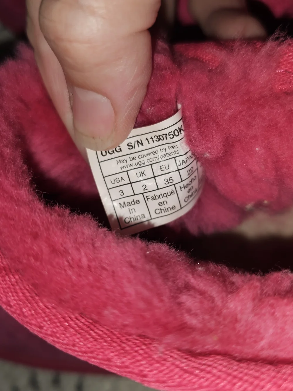UGG Kids Pink Suede Boots